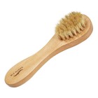 Natural Bristle Dry Skin Exfoliation Brush Massager Face Brush Body Facial Brush