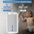 Dehumidifier 95 Oz Water Tank   1000 Sq  Ft  Quiet Dehumidifier For Basement