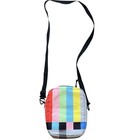 Moodswings Colorblock Multicolor black Small Unisex Crossbody Zip Adjustable