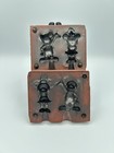 5 Vintage Walt Disney Silicone Molds Mickey   Minnie Mouse  Donald Duck  Goofy