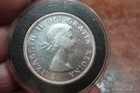 1958 Canada -  1 Dollar - 100 Yrs  British Columbia -  6 Oz Bu  800 Silver Crown