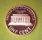 1984 S Proof Lincoln Memorial Cent Penny
