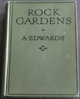 Rare Antique Old Book Rock Gardens Illustrated Wall Paved Marsh Water Nature