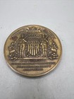 Vtg  Rare Ww I 1917-1919 Heroes Victory Bronze Medallion medal Orange County ca