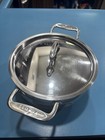 All-clad D3 Universal Steamer Insert W lid For 6    Or 8    Diameter Pot Ships Free