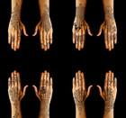 9 Sheet Henna Stencils Temporary Tattoo Stencils henna Tattoo Kit Reusable Henna
