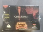 Tomb Raider Starring Lara Croft Card Game Ccg Quest Decks Sealed Box - 10 Decks