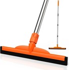 Heavy-duty Floor Squeegee  62  Adjustable Handle  Eva Foam Blade  Ideal For C   