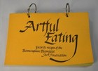 Artful Eating Cookbook Birmingham Bloomfield Art Association Michigan Vintage