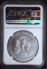 2019  1 American Silver Eagle 1troy Oz  999 Ngc Ms69 Brown Label