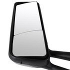 Chrome Door Mirror Hood Mirror Assembly Passenger Side For Peterbilt 567 579 587