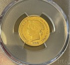 Philippines  spanish  - 1868 58 Gold 4 Peso  pcgs Vf Detail 