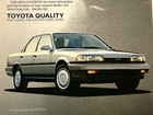 1989 Toyota Camry Print Ad Great Indoors