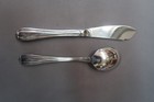 Gorham Stainless Melon Bud 1 Butter Knife 1 Sugar Spoon