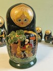 10pcs Nesting Doll - Matryoshka  russian Fairy Tales  10 