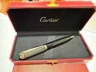 2025 Cartier Black Metal Ballpoint Pen - Luxury Writing Gift Set - Full Box