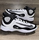 Men   s Sz 11 Nike Alpha Huarache Elite 4 Mid Baseball Cleats Fd2744-107