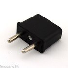 5pcs Usa Us To Eu Europe Euro Travel Charger Power Adapter Converter Wall Plug