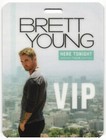 2019 Brett Young Concert Laminate Backstage Vip Pass