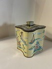 1960 S l k  Co  Nautical Ship Theme Metal Tin W  Lid