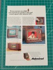 Admiral Color Tv  Sonar Remote Control 1968 Vintage Magazine Ad Cortez Model