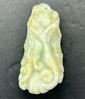 Antique Qing Dynasty Fine Old Chinese Hand Carved Ancient Jade Pendant Amulet