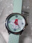 9 Coca Cola Christmas Bear Aqua Watches - Brand New - Lot Of 9 Watches