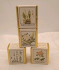 Vintage 80 s English Water Softening Floral Perfumed Bath Bomb Cubes Lot Of 4