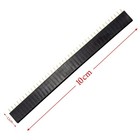 10pcs 1x40p Single Row Female Pin 2 54mm Pitch Vertical Pin
