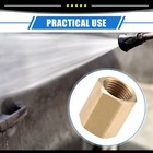 Universal Piece Of 1 M22x1 5 To G1 2  Female Pressure Washer Connector