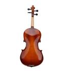 New 4 4 Full Size Natural Color Acoustic Violin W  Case Bow Rosin Orchestral
