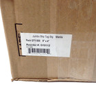 Box Of 500 8  X 4  Jumbo Manila Shipping Tags Plain Strung  13 Pt  G10112 New
