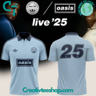 Oasis X Live 25 Tour Jacq uard Special Polo Shirt