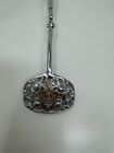 Vintage 800 Silver Judaica Jewish Menorah Dessert pastry Tongs