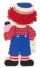 Raggedy Andy   s Doll Hospital- Vtg Story Card 1974 Hallmark 10 Pages