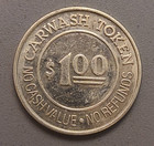 Vintage Splash Car Wash Carwash  1 00 Metal Token - No Cash Value