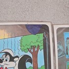 Vintage 1976 Looney Tunes Place Mats Set Of 4 Foghorn Leghorn Pepe Daffy