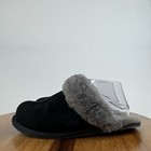 Womens Ugg Scuffette Ii Black Suede Slip On Comfort Slipper Shoes Size 9 M