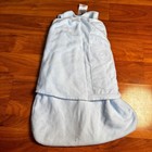 Halo Sleepsack Swaddle Blue Fleece Wearable Blanket Newborn 0   3 Months Stained
