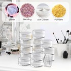 5g Cosmetic Sample Jars With Lids  50 Pack Clear Small Plastic Containers For Sk
