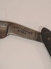 Best Tempered Steel Black Handled Straight Razor Unbranded Vintage