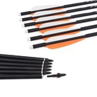 6pcs Crossbow Bolts Carbon Arrows 16  18  20  22  Archery Bow Hunting Shooting