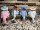 Rare  Lot 4 Featherly Friends Walmart Walgreens Michaels Fabric Birds Not Target