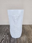 Indiana Grape Harvest Milk Glass Tumbler Drinking Glass 16oz