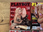 Pamela Anderson Lot Of 10 Playboy Issues W supplements   Stuff Magazine Conehead