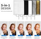 35 x47  90x120cm Light Reflector Flag Panel Kit  5-in-1 Diffusion Scrim Transluc