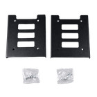 2 5  To 3 5  Ssd Hdd Metal Mounting Bracket Hard Drive Adapter Caddy Tray New
