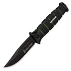 8 5  Usmc Marines Spring Assisted Opening Tactical Rescue Black Pocket Knife