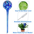 Aqua Glass Plant Watering Globes Automatic Self Watering Spike Bulbs  Seen On Tv