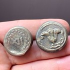 2x Genuine Ancient Roman Octavian Augustus Ar Denarius Silver Coin 27 Bc - 14 Ad
